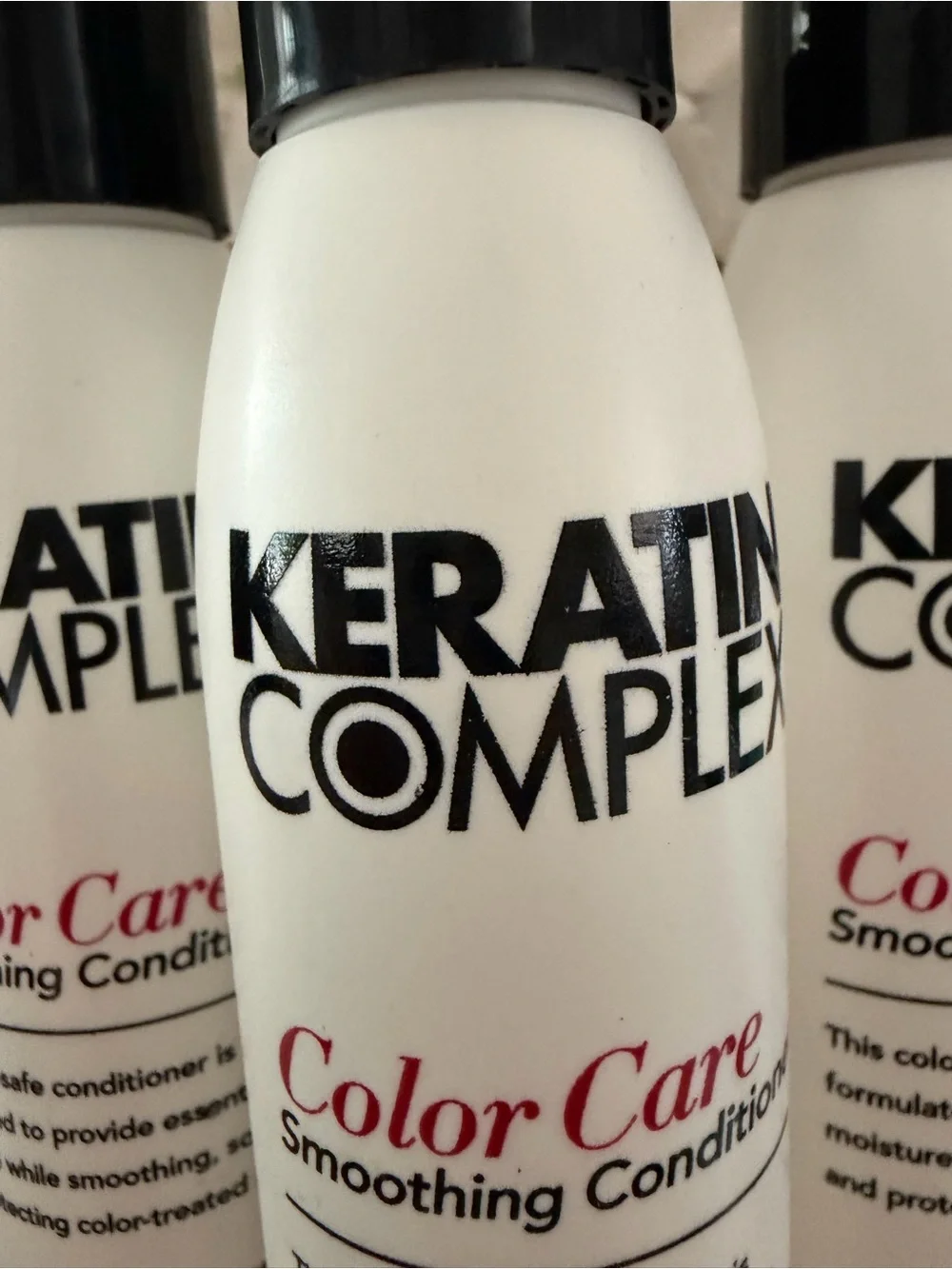 LOT OF 3 Keratin Complex (3) 3 oz travel size Conditioner color care NEW